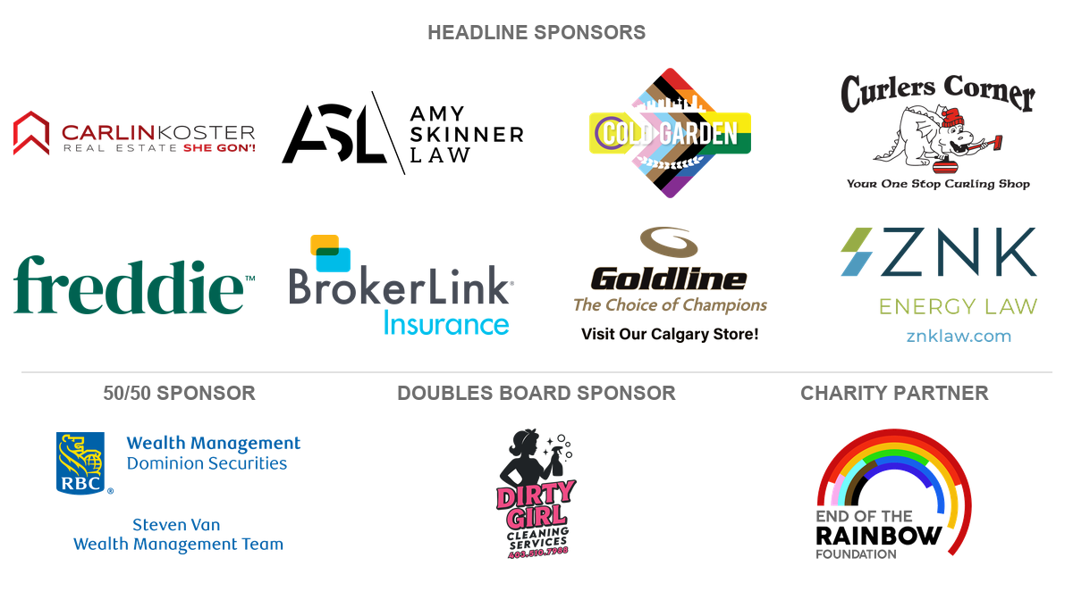 Logos of Apollo Curling's 2026-27 sponsors