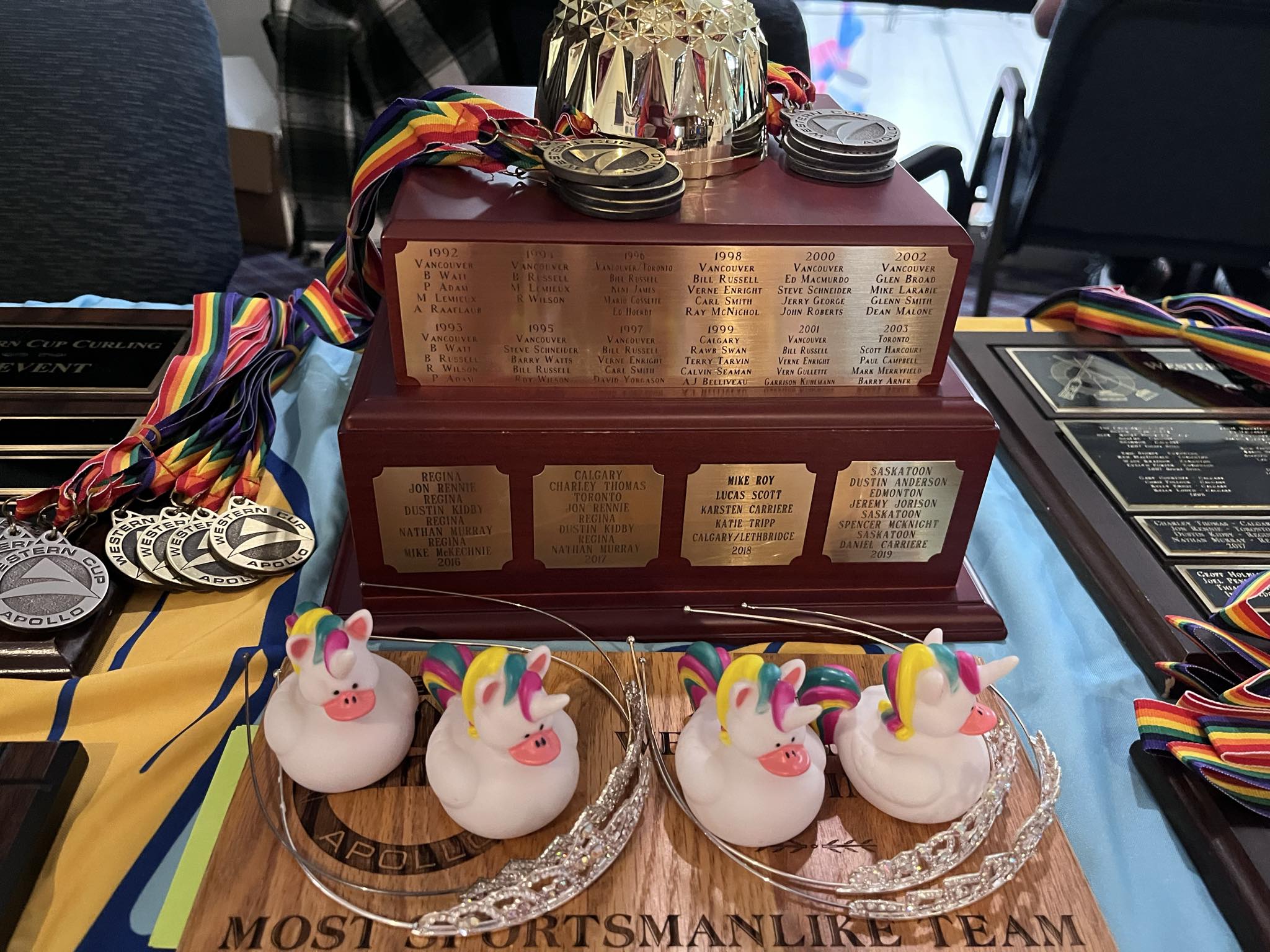 Trophies and other prizes